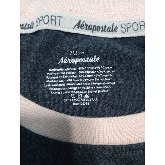 Aeropostale Sport Lot 4  Classic Crew Graphic Logo Tshirts - Picture 10 of 16